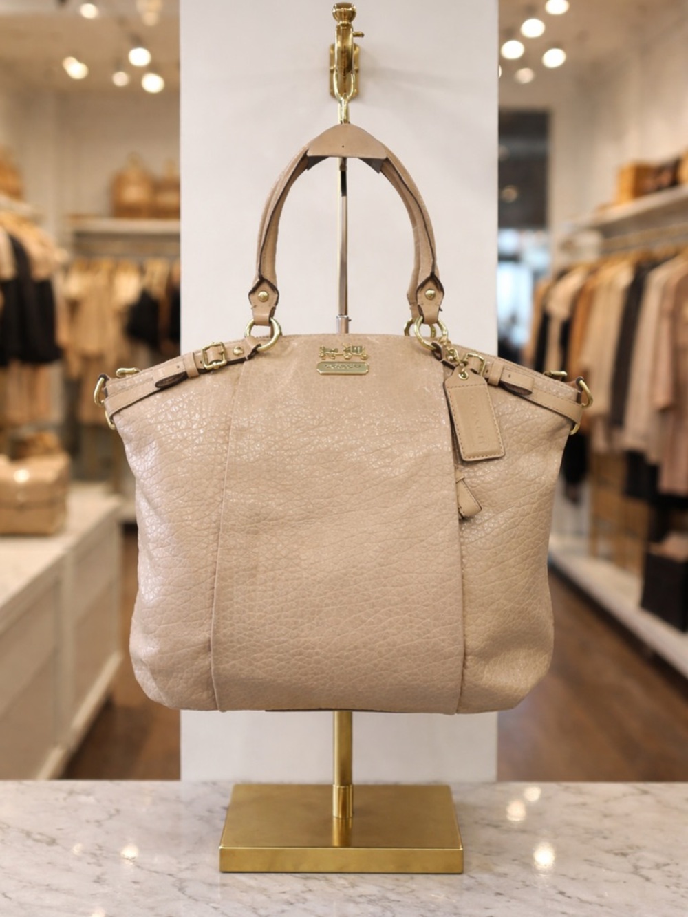 Coach 1941 Beige Madison Sophia Satchel Y2K - Picture 2 of 16
